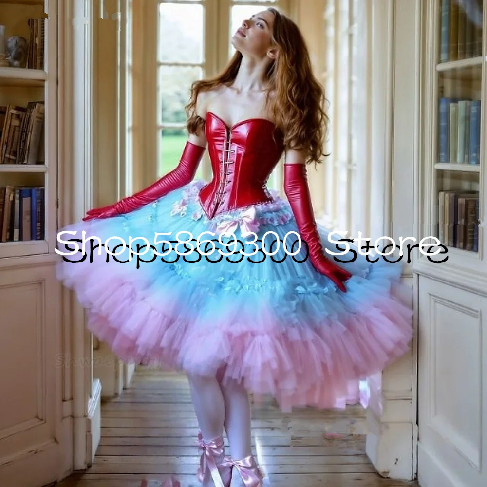 Fantasy Lolita Prom Dress Ruffles Tiered Ball Gown Short Birtdhay evening Party Dress Sweetheart Corset Red Pink Customized
Fantasy Lolita Prom Dress Ruffles Tiered Ball Gown Short Birtdhay evening Party Dress Sweetheart Corset Red Pink Customized
