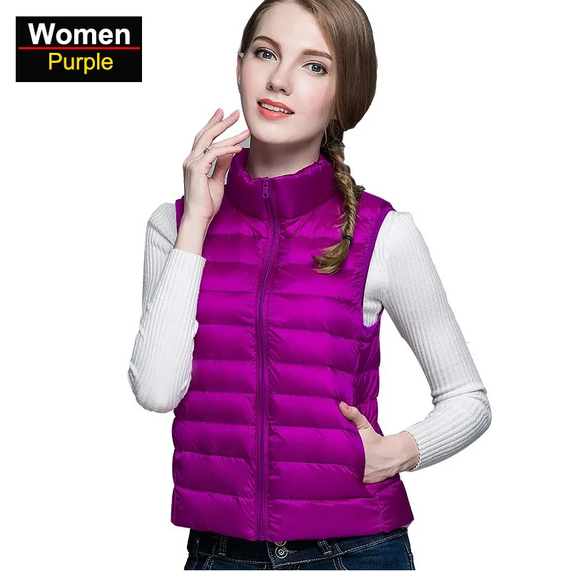 Waterproof Women Ultra Light Down Vest Hiking Hutting Camping Skiing White Duck Down Coat Winter Warm Thermal Clothes
Waterproof Women Ultra Light Down Vest Hiking Hutting Camping Skiing White Duck Down Coat Winter Warm Thermal Clothes