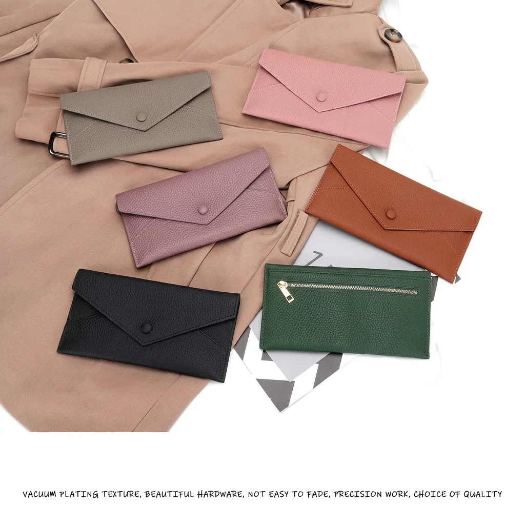 Women'S Leather Wallet Delicate 2-In-1 Purse Long Bifold Wallet Multi-Purpose Smartphone Wallet For Shopping Casual Outfits
Women'S Leather Wallet Delicate 2-In-1 Purse Long Bifold Wallet Multi-Purpose Smartphone Wallet For Shopping Casual Outfits