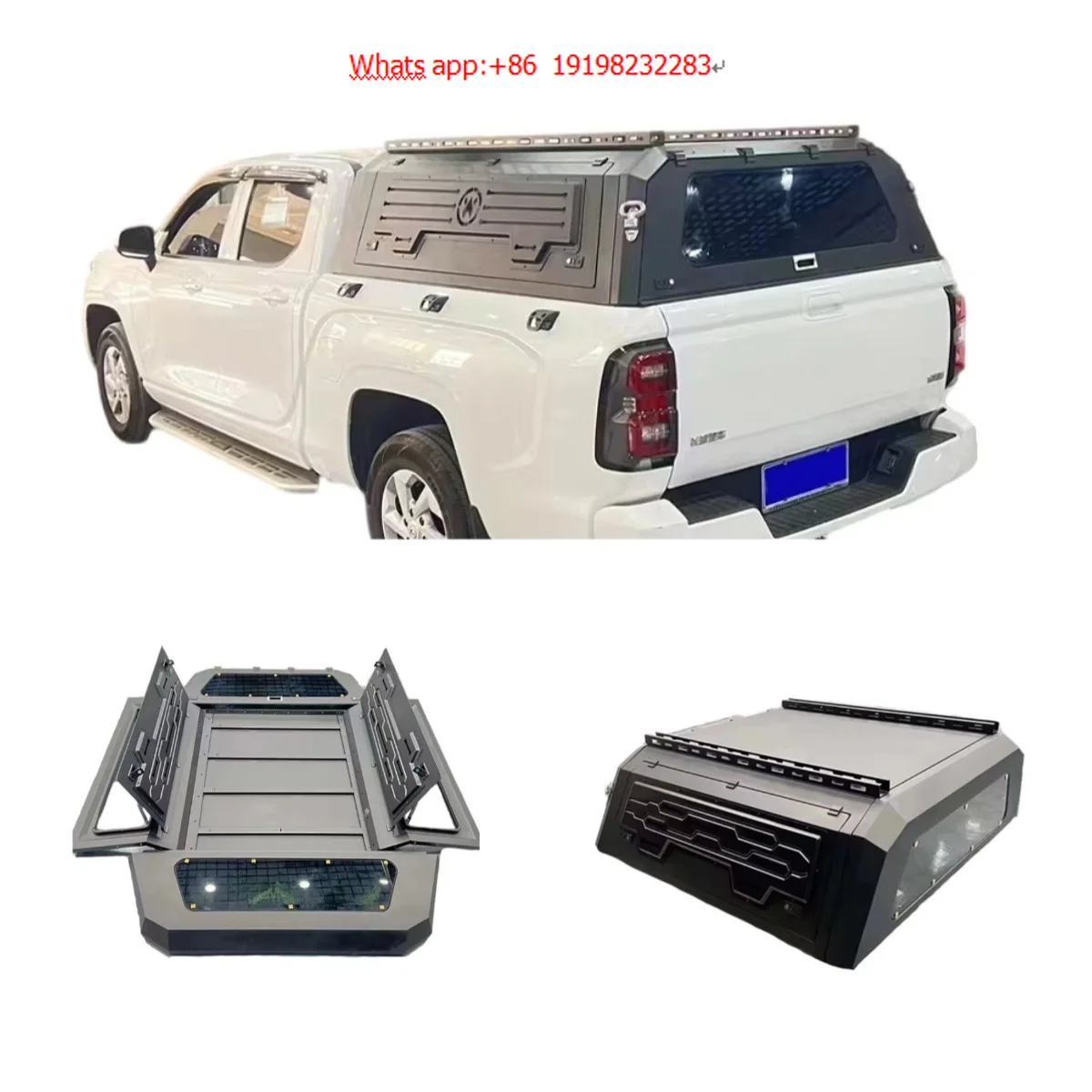 Hot Selling 4x4 Offroad Auto Accessories Canopy for Great Wall Poer Hardtop Cover Anti-rusted Waterproof Camper
Hot Selling 4x4 Offroad Auto Accessories Canopy for Great Wall Poer Hardtop Cover Anti-rusted Waterproof Camper