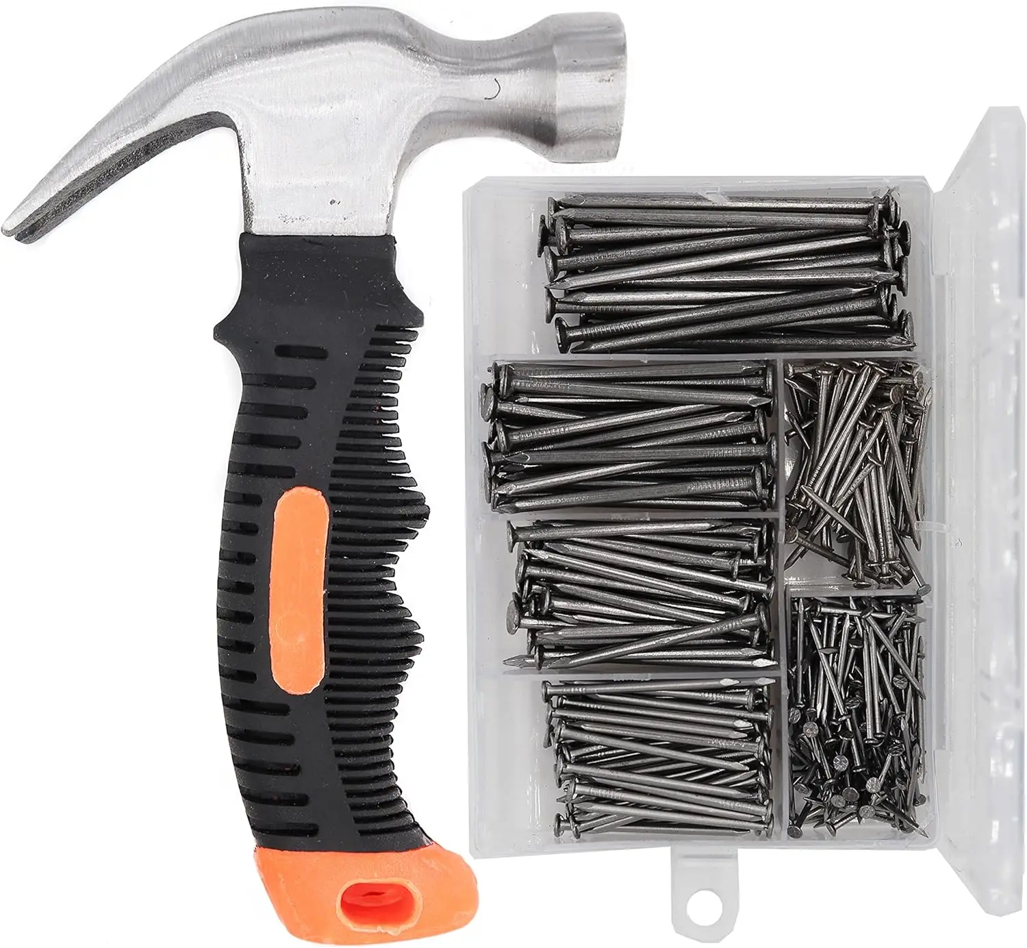 415Pcs Picture Hanging Kit with Claw Hammer, Nails Assortment for Wall Hanging
415Pcs Picture Hanging Kit with Claw Hammer, Nails Assortment for Wall Hanging