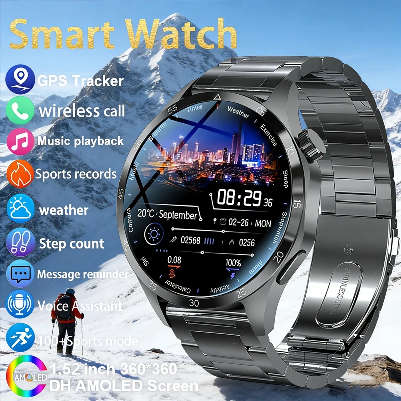 Оригинальные умные часы с GPS для мужчин, AMOLED-экран 360*360, датчик сердечного ритма, Bluetooth-вызов, IP68, водонепроницаемые, мужские умные часы для Android IOS
Оригинальные умные часы с GPS для мужчин, AMOLED-экран 360*360, датчик сердечного ритма, Bluetooth-вызов, IP68, водонепроницаемые, мужские умные часы для Android IOS