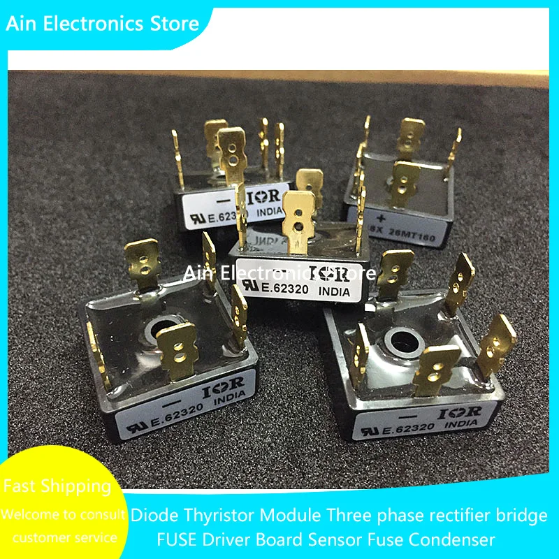 26MT120 36MT120 26MT160 36MT160 VUO26-16NO8 VUO26-14NO8 SKD25/16 SKD35/16 SKB25/16 SKB23/16 NEW IGBT MODULE in stock
26MT120 36MT120 26MT160 36MT160 VUO26-16NO8 VUO26-14NO8 SKD25/16 SKD35/16 SKB25/16 SKB23/16 NEW IGBT MODULE in stock