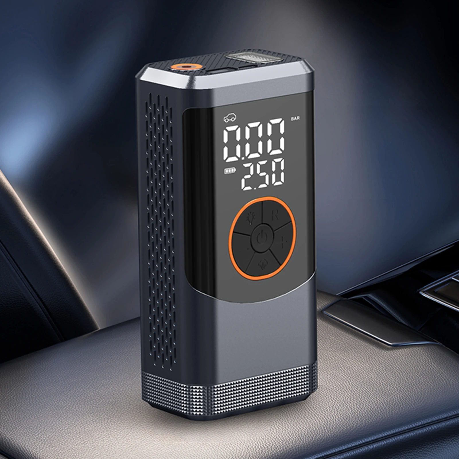 Portable Air Compressor with Digital Pressure Gauge Cordless Mini Bike Pump LCD Display for Cars Motorcycles Bicycle Ball
Portable Air Compressor with Digital Pressure Gauge Cordless Mini Bike Pump LCD Display for Cars Motorcycles Bicycle Ball
