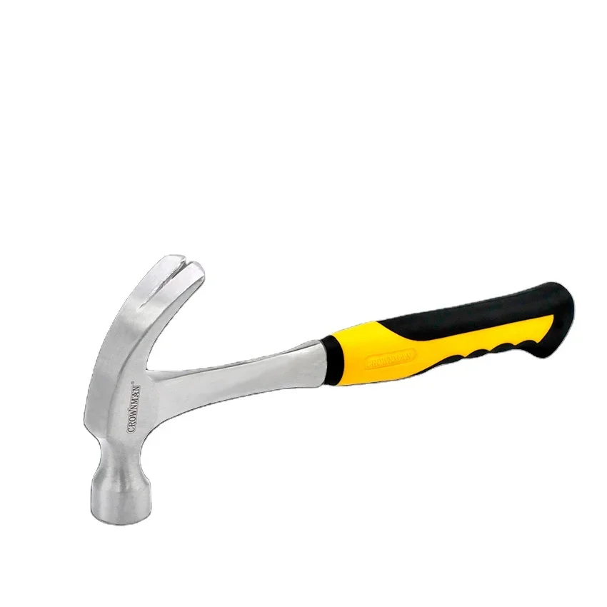 CROWNMAN ударные инструменты Профессиональный 16 унций/20 унций с ручкой TPR Цельный молоток из кованой углеродистой стали
CROWNMAN ударные инструменты Профессиональный 16 унций/20 унций с ручкой TPR Цельный молоток из кованой углеродистой стали