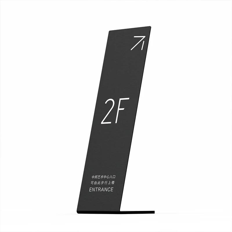 L-shaped sign Stainless steel billboard Outdoor sign Floor standing sign Finger guide
L-shaped sign Stainless steel billboard Outdoor sign Floor standing sign Finger guide
