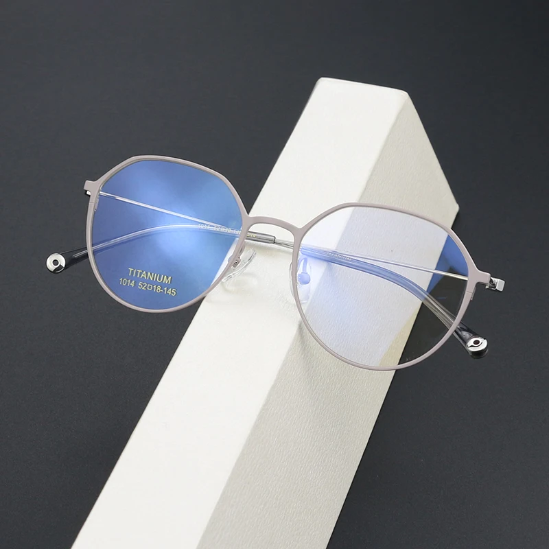 Ultra-light Prescription Glasses Frame Pure Titanium Spectacles Irregular Oval Optical Myopia Eyewear Eyeglasses Frames
Ultra-light Prescription Glasses Frame Pure Titanium Spectacles Irregular Oval Optical Myopia Eyewear Eyeglasses Frames