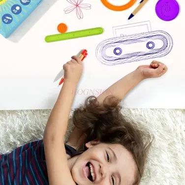 1 комплект, универсальная креативная линейка Wanhua, волшебный набор, детская многофункциональная линейка, шаблон для рисования
1 комплект, универсальная креативная линейка Wanhua, волшебный набор, детская многофункциональная линейка, шаблон для рисования