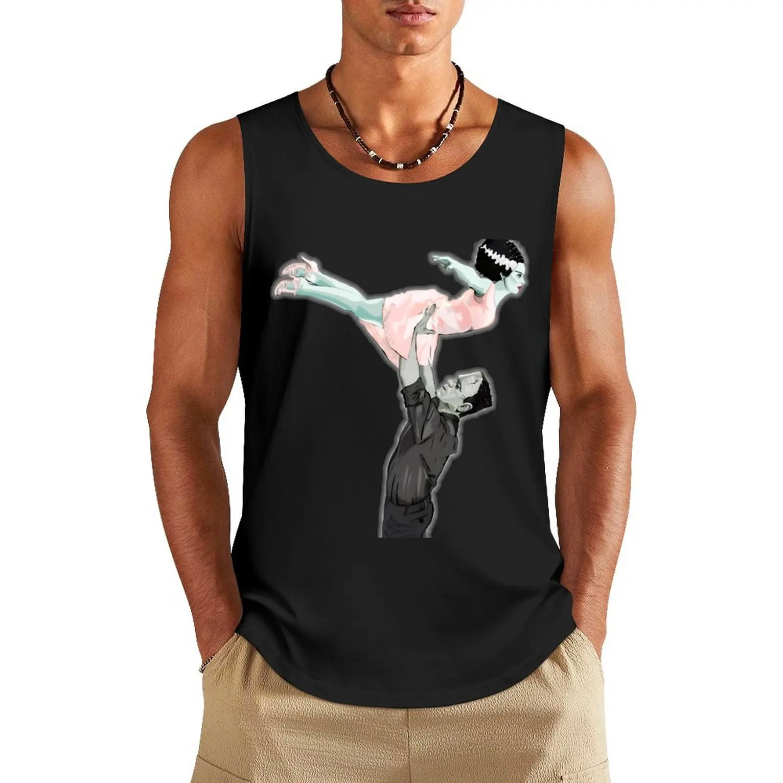 Dirty Dancing Frankenstein Tank Top Top summer Men's sports t-shirt T-shirt sports bodybuilding t shirt
Dirty Dancing Frankenstein Tank Top Top summer Men's sports t-shirt T-shirt sports bodybuilding t shirt