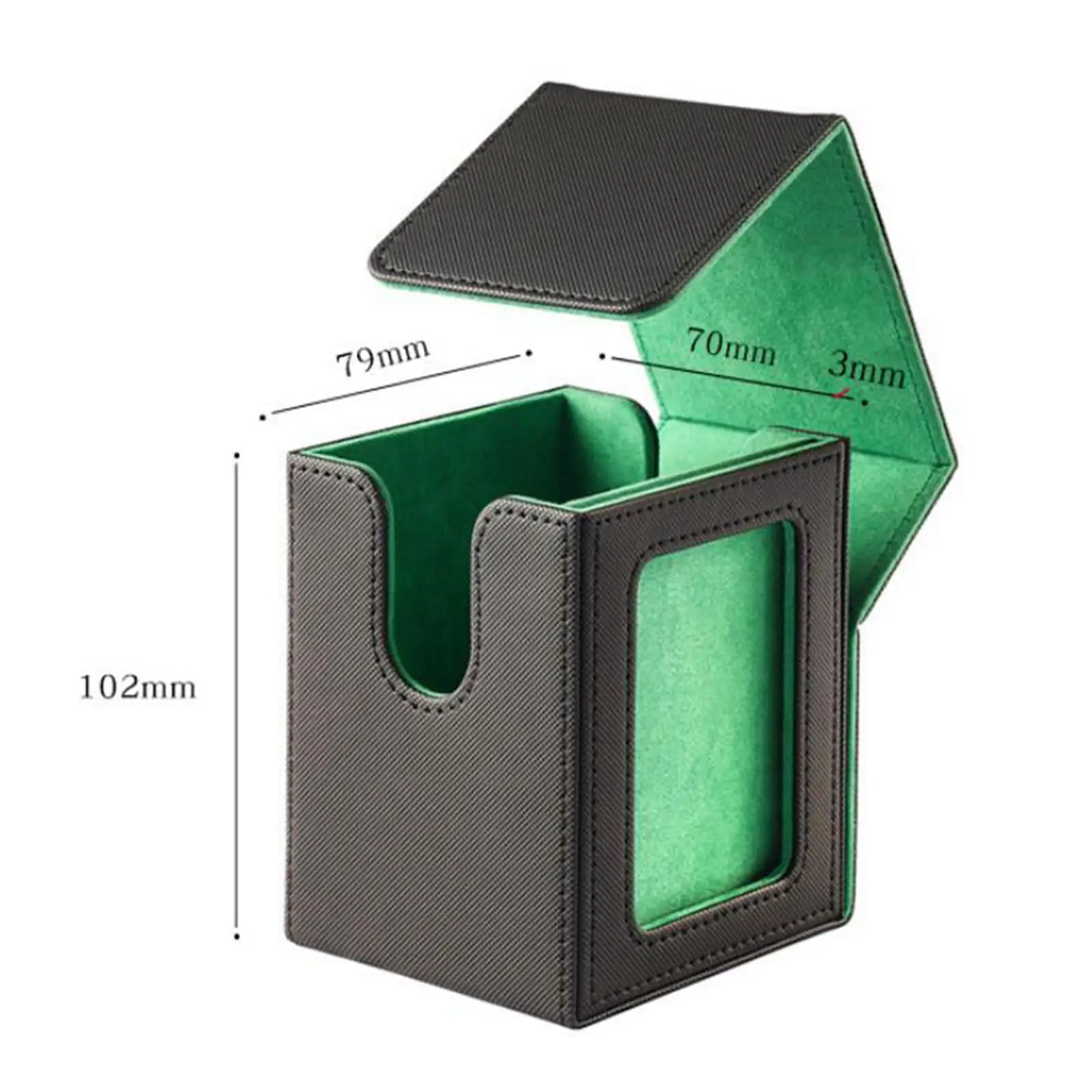 Trading Card Deck Box Durable TCG Display Container Sleeved Card Storage Box
Trading Card Deck Box Durable TCG Display Container Sleeved Card Storage Box