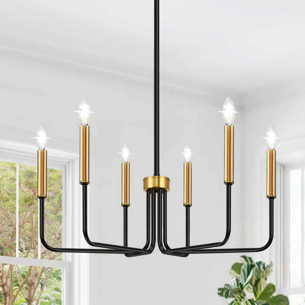 Black 6 Heads Candle Chandelier Retro Style Living Room Bedroom Decoration Light Fixture European Country Loft Chandelier
Black 6 Heads Candle Chandelier Retro Style Living Room Bedroom Decoration Light Fixture European Country Loft Chandelier