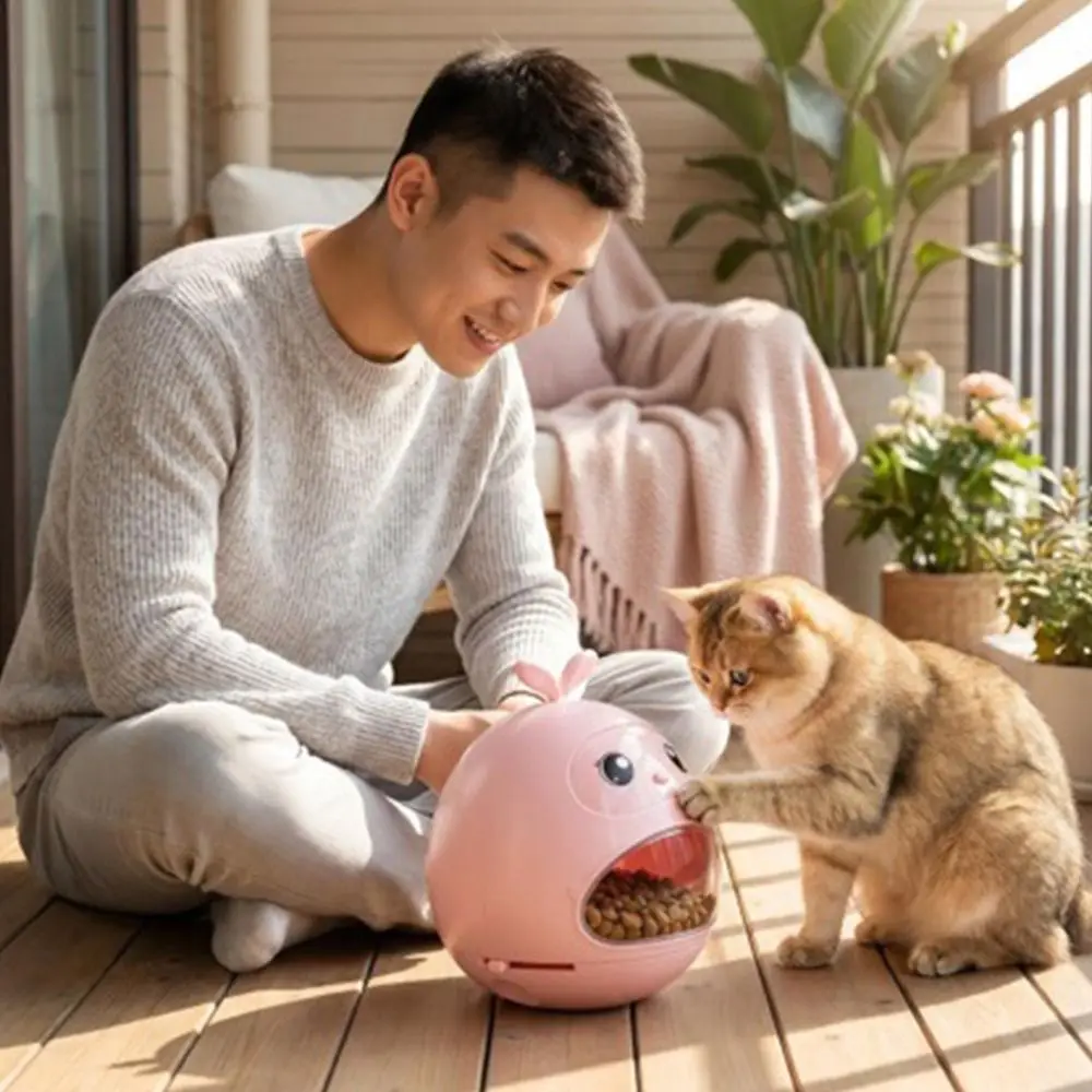 Cartoon Cat Dispensing Toy Anti-Choking Leakage Pet Treat Dispenser Stimulation Toy Self-Entertaining Cat Food Dispenser
Cartoon Cat Dispensing Toy Anti-Choking Leakage Pet Treat Dispenser Stimulation Toy Self-Entertaining Cat Food Dispenser