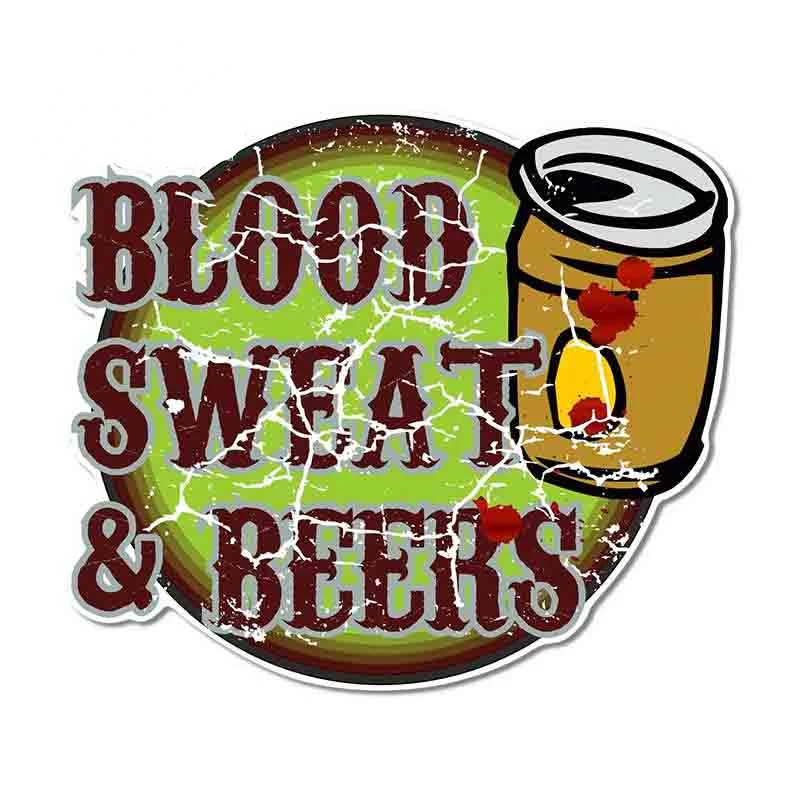 Distressed Aged Blood Sweat Beers Funny Design for Rat Look Vinyl Car Sticker Decal
Distressed Aged Blood Sweat Beers Funny Design for Rat Look Vinyl Car Sticker Decal