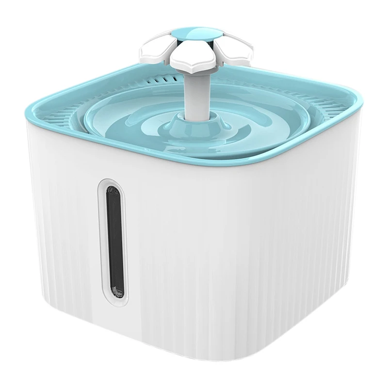 Pet Fountain Cat Water Dispenser Dog Water Fountain ,Super Quiet Flower Automatic Electric Water Bowl With LED Light
Pet Fountain Cat Water Dispenser Dog Water Fountain ,Super Quiet Flower Automatic Electric Water Bowl With LED Light