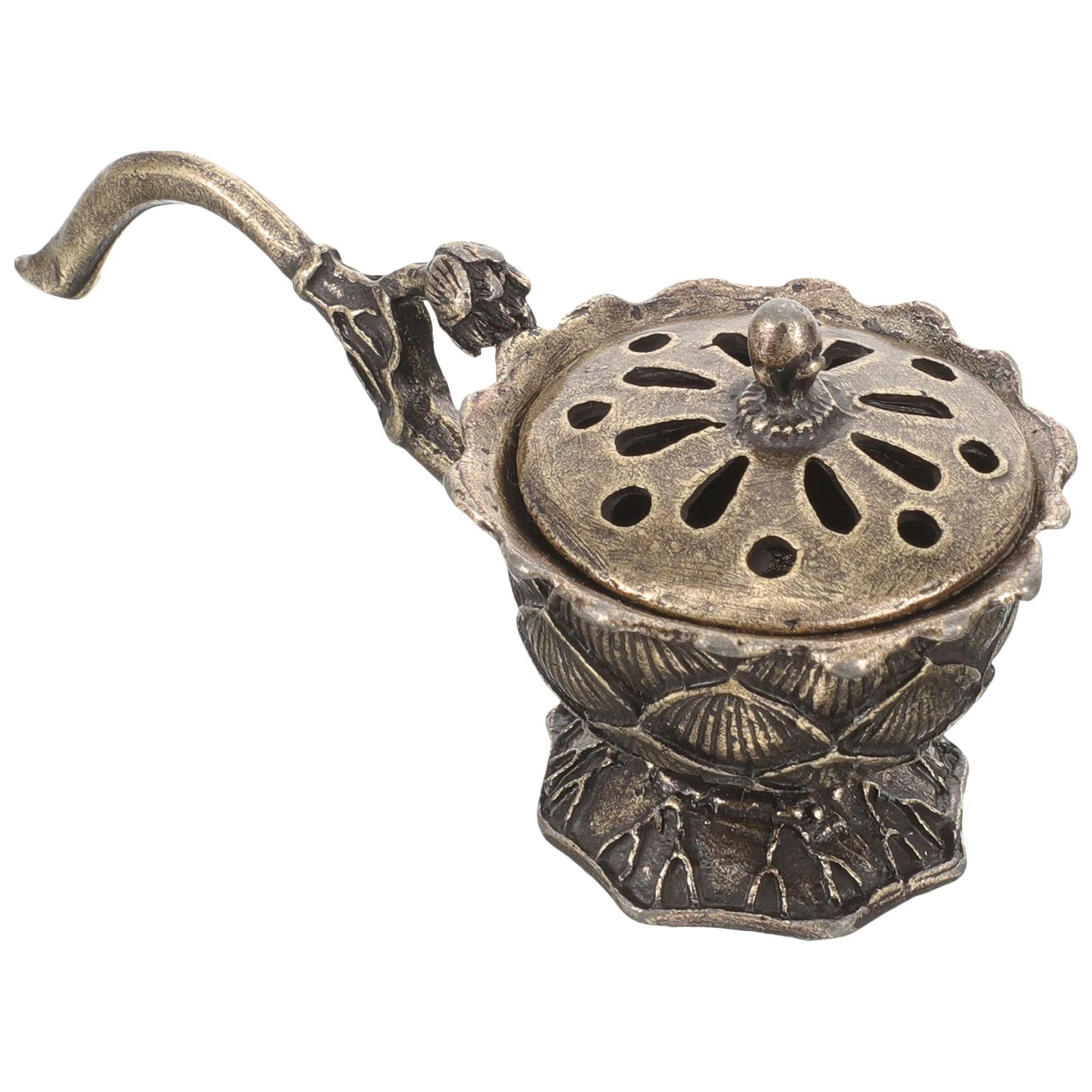 Incense Burner Vintage Sandalwood Censer Indoor Alloy Desktop Decor Retro Metal Aromatherapy Furnace Mini Ancient Copper Lucky
Incense Burner Vintage Sandalwood Censer Indoor Alloy Desktop Decor Retro Metal Aromatherapy Furnace Mini Ancient Copper Lucky
