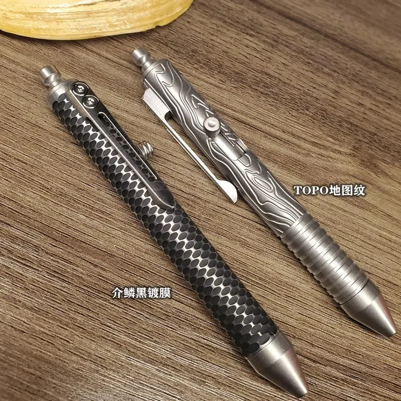 Цельная портативная тактическая ручка из чистого титанового сплава TC4, карманная шариковая ручка, ручка для путешествий на открытом воздухе
Цельная портативная тактическая ручка из чистого титанового сплава TC4, карманная шариковая ручка, ручка для путешествий на открытом воздухе