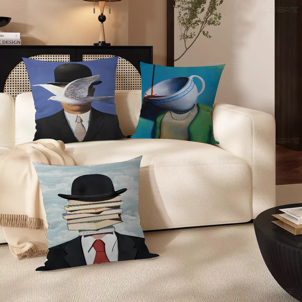 Abstract Canvas Painting Rene Magritte Son of Man Pillow Anime Pillow Sofa Bed Head Pillow Cover Cushion Cover 45x45 cm Fashion
Abstract Canvas Painting Rene Magritte Son of Man Pillow Anime Pillow Sofa Bed Head Pillow Cover Cushion Cover 45x45 cm Fashion