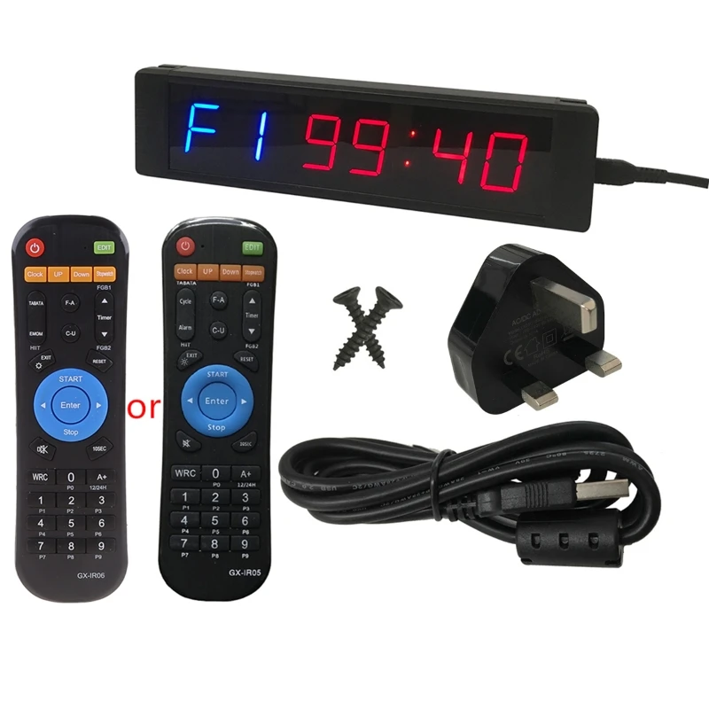 Portable Workout Timer Gym Timer LED Display Interval Timer Used for Home Garage TOP ones
Portable Workout Timer Gym Timer LED Display Interval Timer Used for Home Garage TOP ones