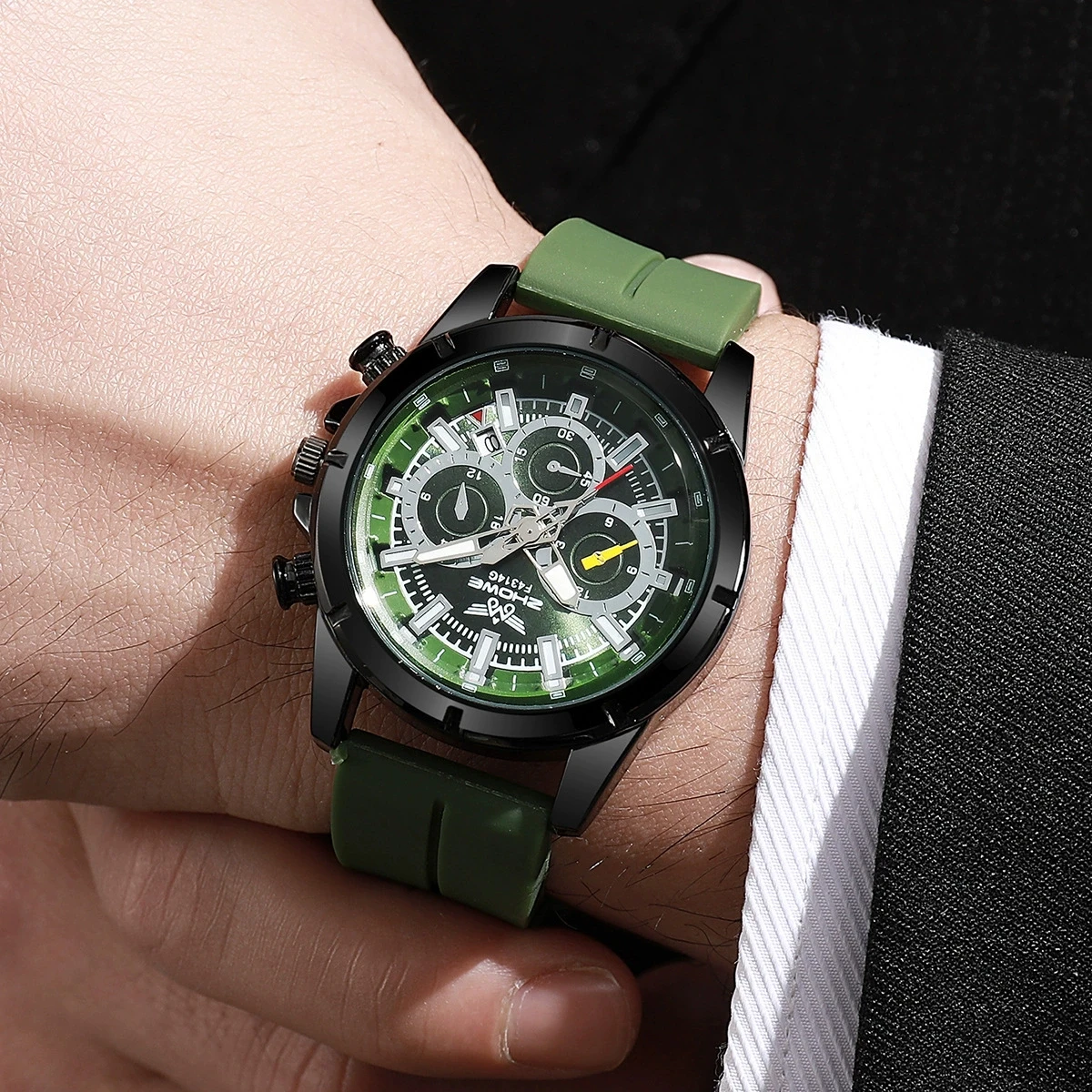New Fashion Luxury Students Silicone Date Watch Men Business Sports Quartz Watches Male Clock Militray Wristwatches Reloj Hombre
New Fashion Luxury Students Silicone Date Watch Men Business Sports Quartz Watches Male Clock Militray Wristwatches Reloj Hombre