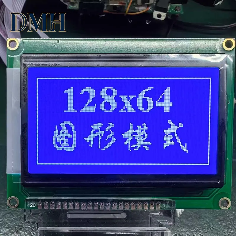 Without Welding needle 5V Replacement LCD Display Screen 1PC New 128x64 PG12864K
