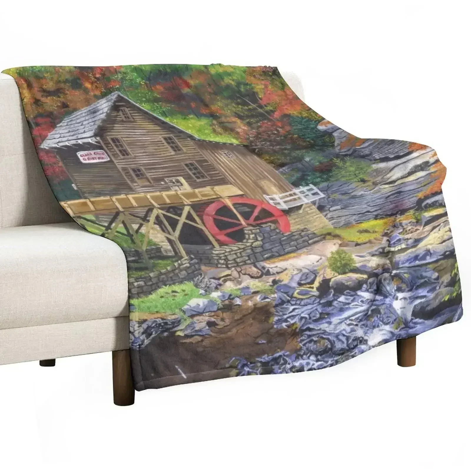 New Glade Creek Grist Mill, WV Throw Blanket Durable Warm Blanket for Daily Home Use
New Glade Creek Grist Mill, WV Throw Blanket Durable Warm Blanket for Daily Home Use