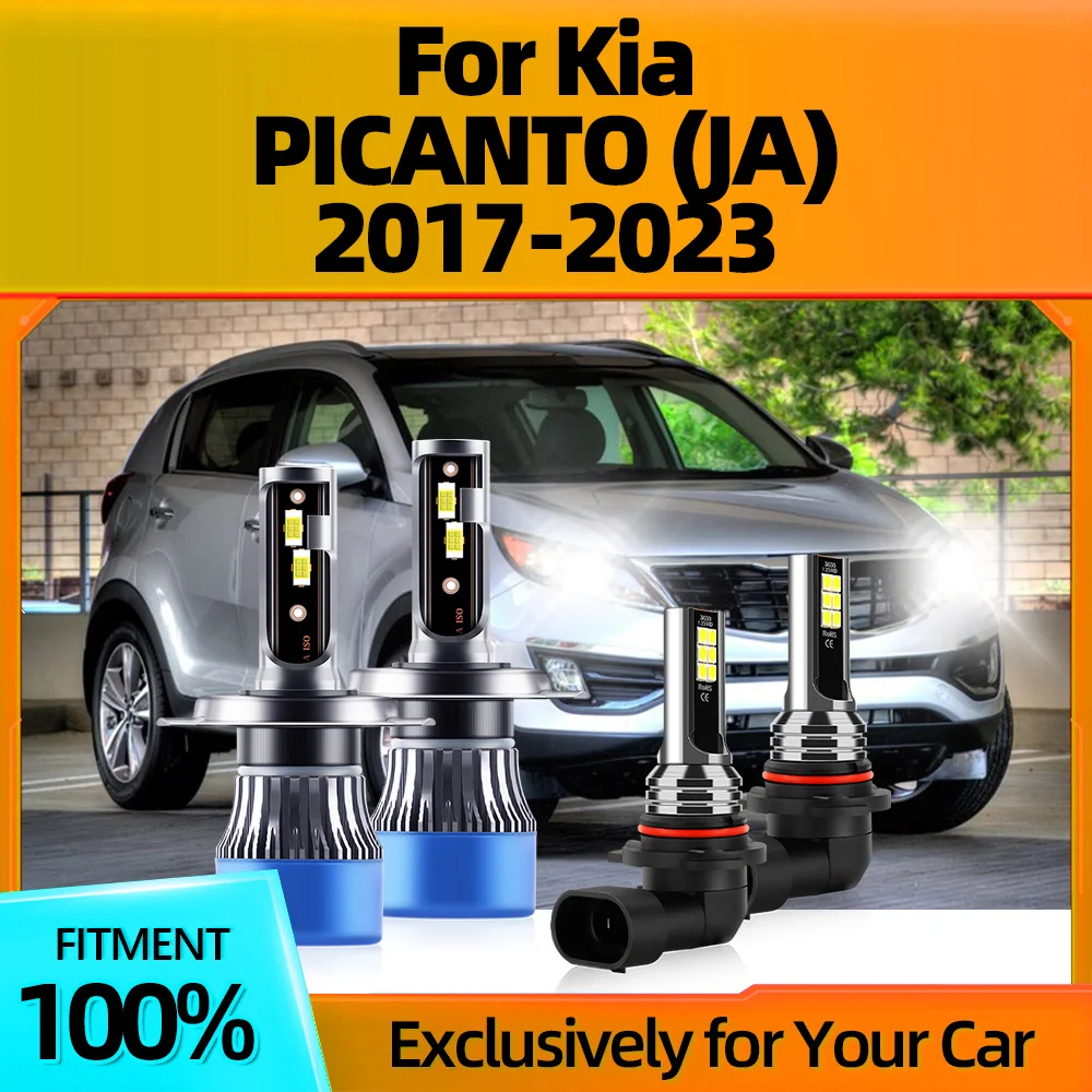2/4Pcs LED Car Headlight Fog Lamp Super Bright Auto Headlamp White 6000K For Kia PICANTO (JA) 2017 2018 2019 2020 2021 2022 2023
2/4Pcs LED Car Headlight Fog Lamp Super Bright Auto Headlamp White 6000K For Kia PICANTO (JA) 2017 2018 2019 2020 2021 2022 2023