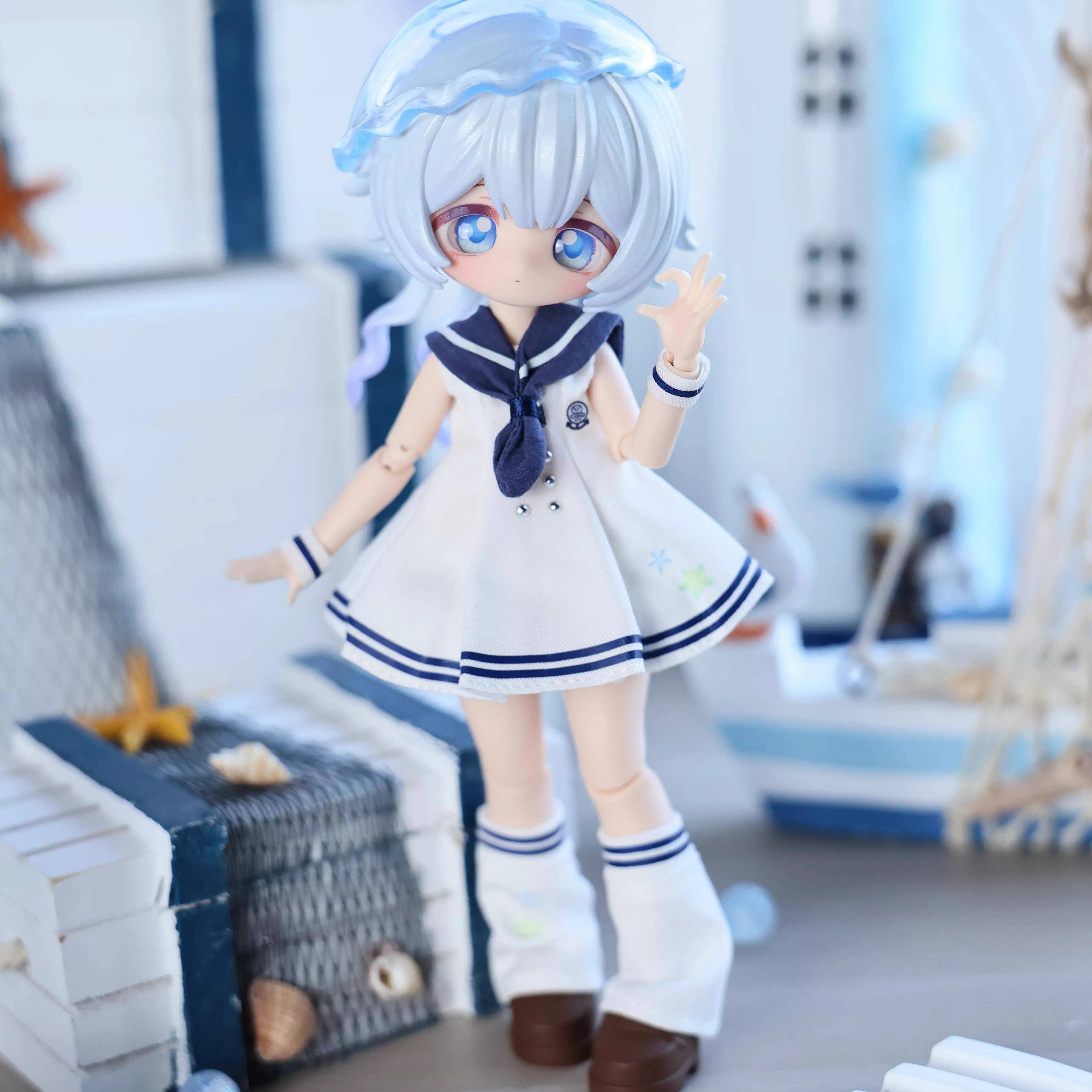 Shouyu Island Authentic 1/12 Bjd Articulated Doll Blind Box Anime Figure Collectible Desktop Ornament Birthday Gift For Women
Shouyu Island Authentic 1/12 Bjd Articulated Doll Blind Box Anime Figure Collectible Desktop Ornament Birthday Gift For Women