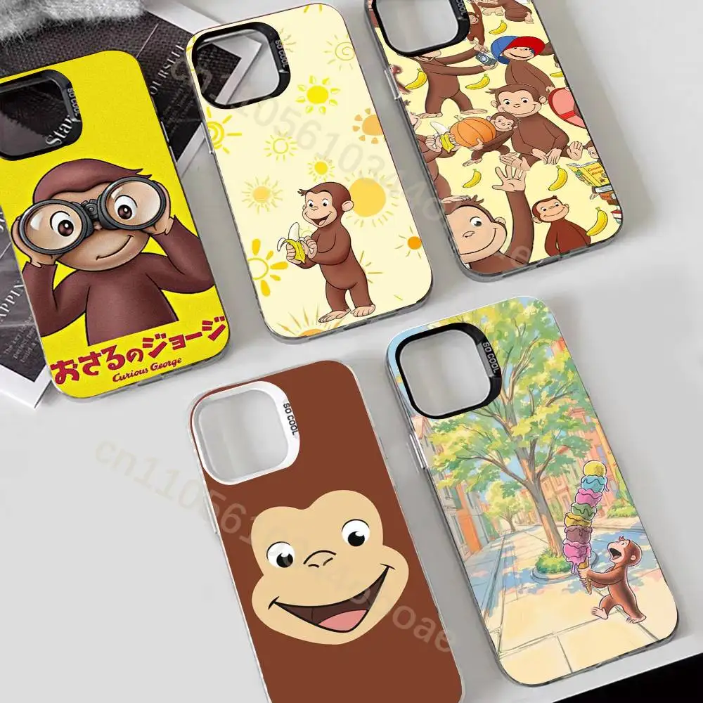 Curious G-George Monkey Phone Case For iPhone 17,16,15,14,13,12,11,Pro,Max,Plus Shockproof Cover
Curious G-George Monkey Phone Case For iPhone 17,16,15,14,13,12,11,Pro,Max,Plus Shockproof Cover