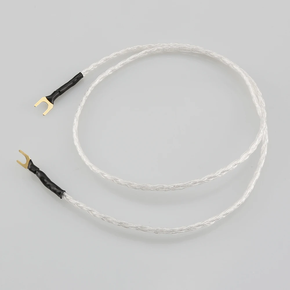 High Quality 6 Core Pure Silver LP Vinyl Audiophile Hifi Audio Cable Amplifier Ground Wire
High Quality 6 Core Pure Silver LP Vinyl Audiophile Hifi Audio Cable Amplifier Ground Wire