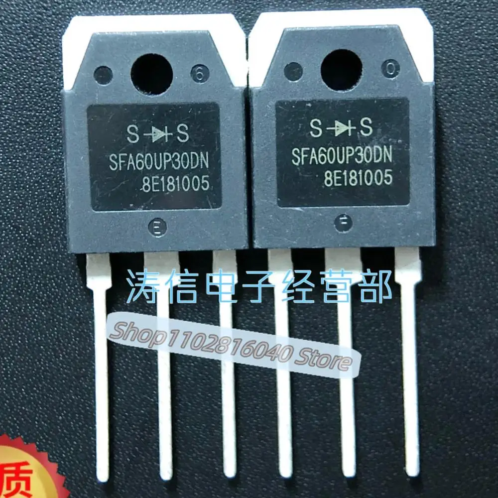 10 шт./лот SFA60UP30DN TO-3P 300 В/60 А лучшее качество импортное оригинальное пятно
10 шт./лот SFA60UP30DN TO-3P 300 В/60 А лучшее качество импортное оригинальное пятно