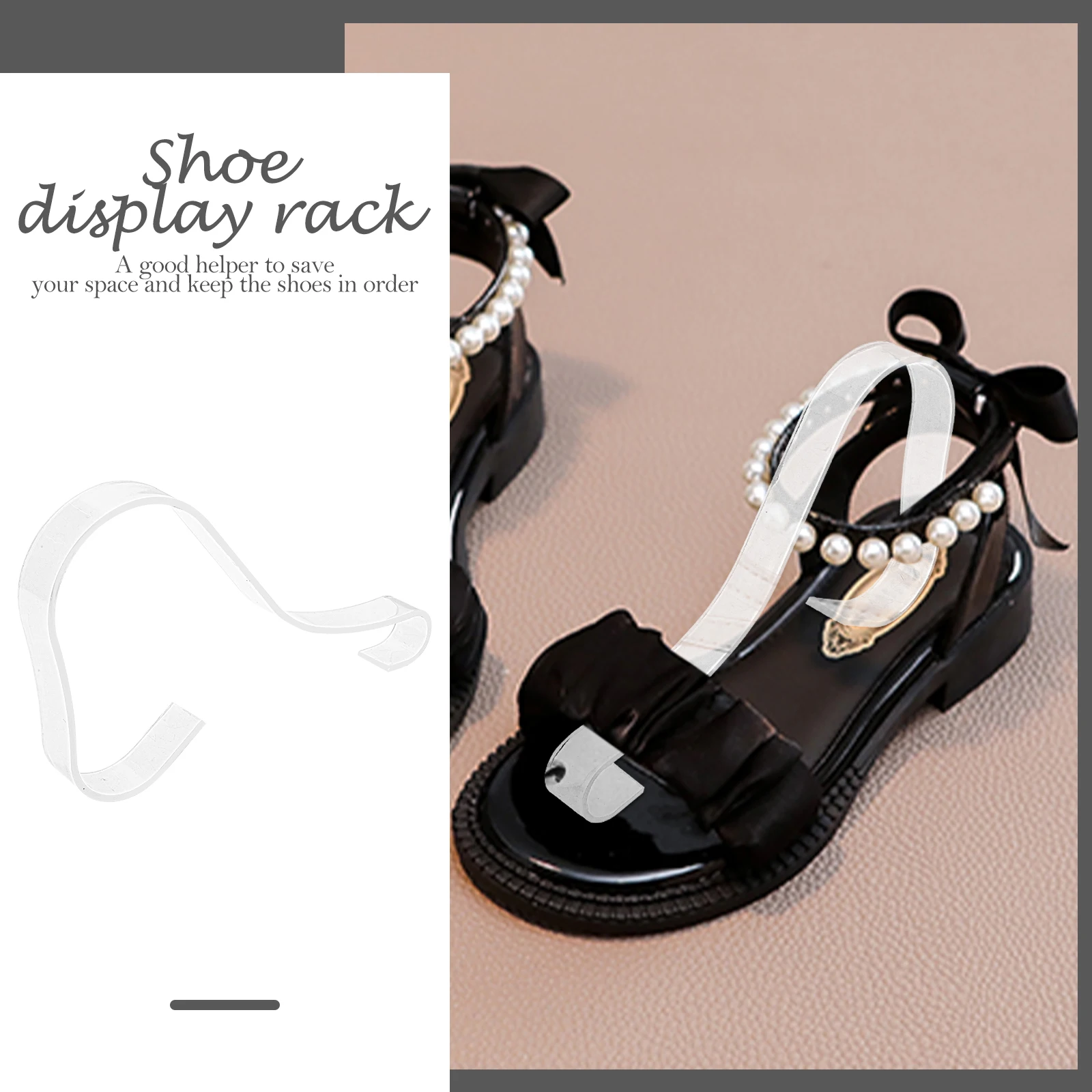 10pcs Acrylic Display Rack Sandal Acrylic Shoe Display Stand Support Holder Stackable Shoe Stand Entryway
10pcs Acrylic Display Rack Sandal Acrylic Shoe Display Stand Support Holder Stackable Shoe Stand Entryway