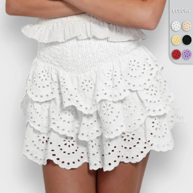 New European and American Women's Clothing Spring and Summer New Solid Color Waist Tight Design Hollow LaceY2KSexy Hot Girl Half
New European and American Women's Clothing Spring and Summer New Solid Color Waist Tight Design Hollow LaceY2KSexy Hot Girl Half