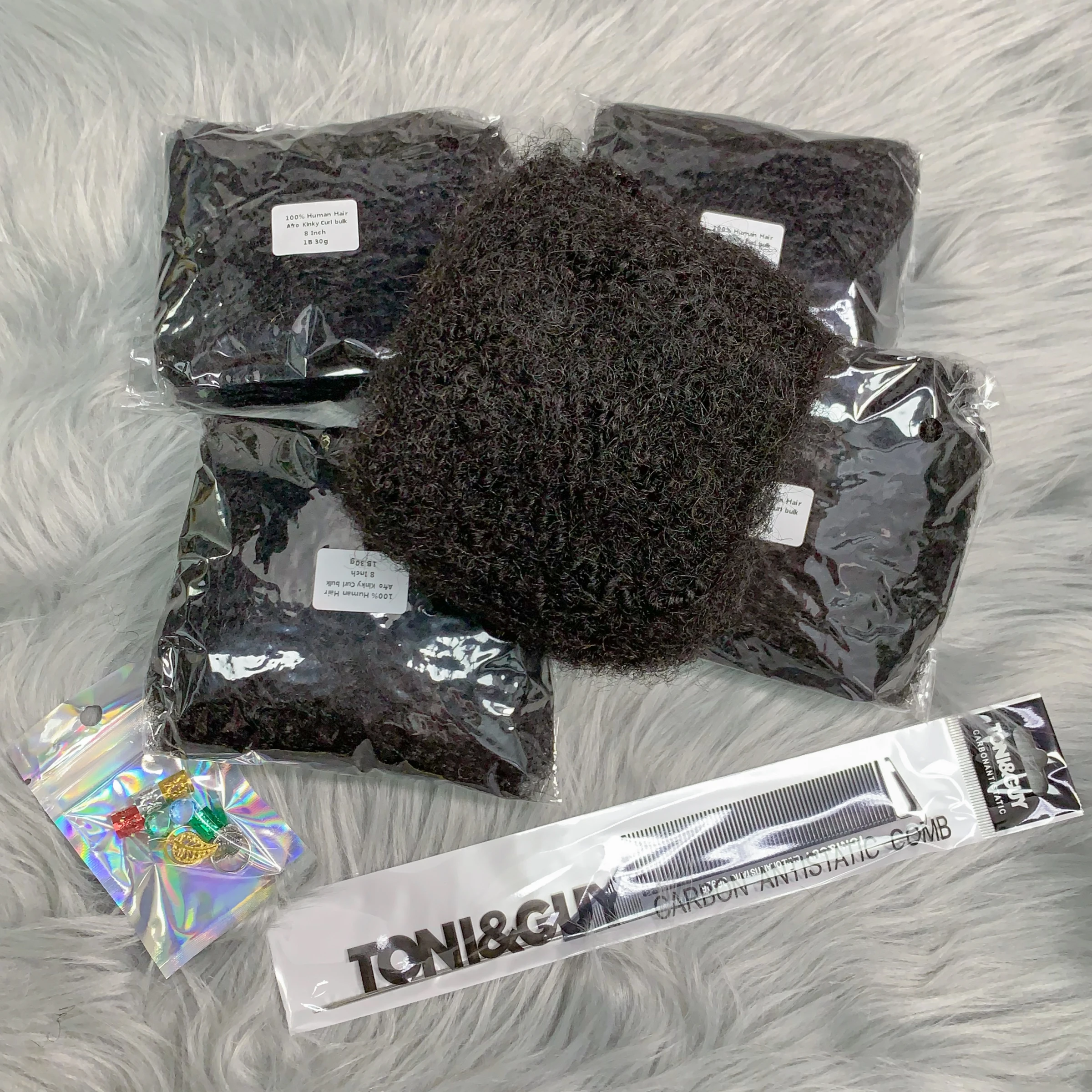 Brazilian No Weft Afro Kinky Bulk Human Hair Extensions 8 Inch 30Gram/Pc Afro Kinky Bulk for Braiding DreadLock Natural Color
Brazilian No Weft Afro Kinky Bulk Human Hair Extensions 8 Inch 30Gram/Pc Afro Kinky Bulk for Braiding DreadLock Natural Color