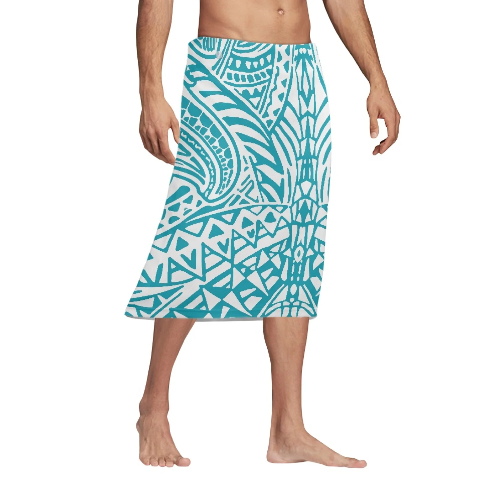 Polynesian Tribal Samoan Totem Tattoo Samoa Prints Mens Loose Bonfire Party Knee Length Short Skirt Summer Colored Stripes Print
Polynesian Tribal Samoan Totem Tattoo Samoa Prints Mens Loose Bonfire Party Knee Length Short Skirt Summer Colored Stripes Print