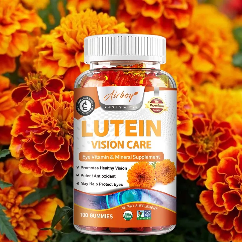 Eye Care Lutein Gummies - Protect Eyes, Reduce Dryness,Improve Visual Clarity,Antioxidant,Supports Vision Health,Boosts Immunity
Eye Care Lutein Gummies - Protect Eyes, Reduce Dryness,Improve Visual Clarity,Antioxidant,Supports Vision Health,Boosts Immunity
