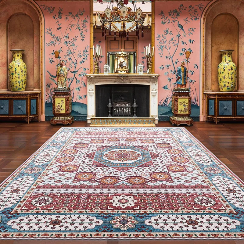 American Light Luxury Living Room Carpet Large 300x400cm Customize Vintage Area Rug for Bedroom Decor Retro Persian Floor Mat
American Light Luxury Living Room Carpet Large 300x400cm Customize Vintage Area Rug for Bedroom Decor Retro Persian Floor Mat