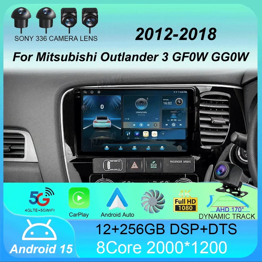 Автомобильный радиоприемник Android 14 Carplay для Mitsubishi Outlander 3 GF0W GG0W 2012 2013-2018 навигация GPS мультимедийный плеер стерео WiF + 4G
Автомобильный радиоприемник Android 14 Carplay для Mitsubishi Outlander 3 GF0W GG0W 2012 2013-2018 навигация GPS мультимедийный плеер стерео WiF + 4G