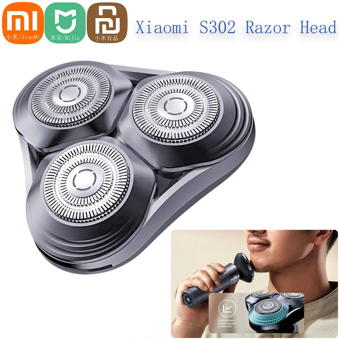 Xiaomi Mijia Smart S302 электрическая бритвенная головка, сменное лезвие для бритвы MIJIA, электробритва S302, лезвие для бритвы
Xiaomi Mijia Smart S302 электрическая бритвенная головка, сменное лезвие для бритвы MIJIA, электробритва S302, лезвие для бритвы