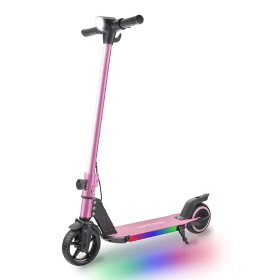 Electric Scooter for Ages 6-12 150W Motor 4/7/11 Mph 60 mins Ride Time Adjustable Speed LED Display Colorful Lights Electronic
Electric Scooter for Ages 6-12 150W Motor 4/7/11 Mph 60 mins Ride Time Adjustable Speed LED Display Colorful Lights Electronic