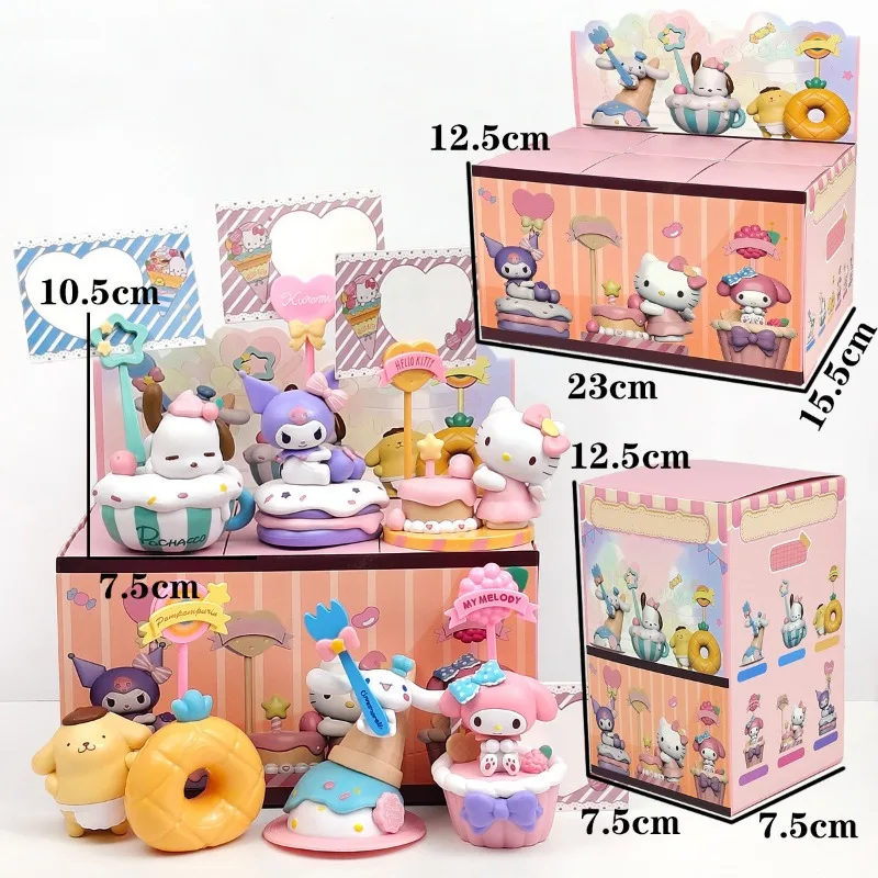 Sanrio Characters Dessert Note Series Ornaments Kuromi Hello Kitty Trendy Figures Dolls Blind Box Toys blind box toys boxes
Sanrio Characters Dessert Note Series Ornaments Kuromi Hello Kitty Trendy Figures Dolls Blind Box Toys blind box toys boxes