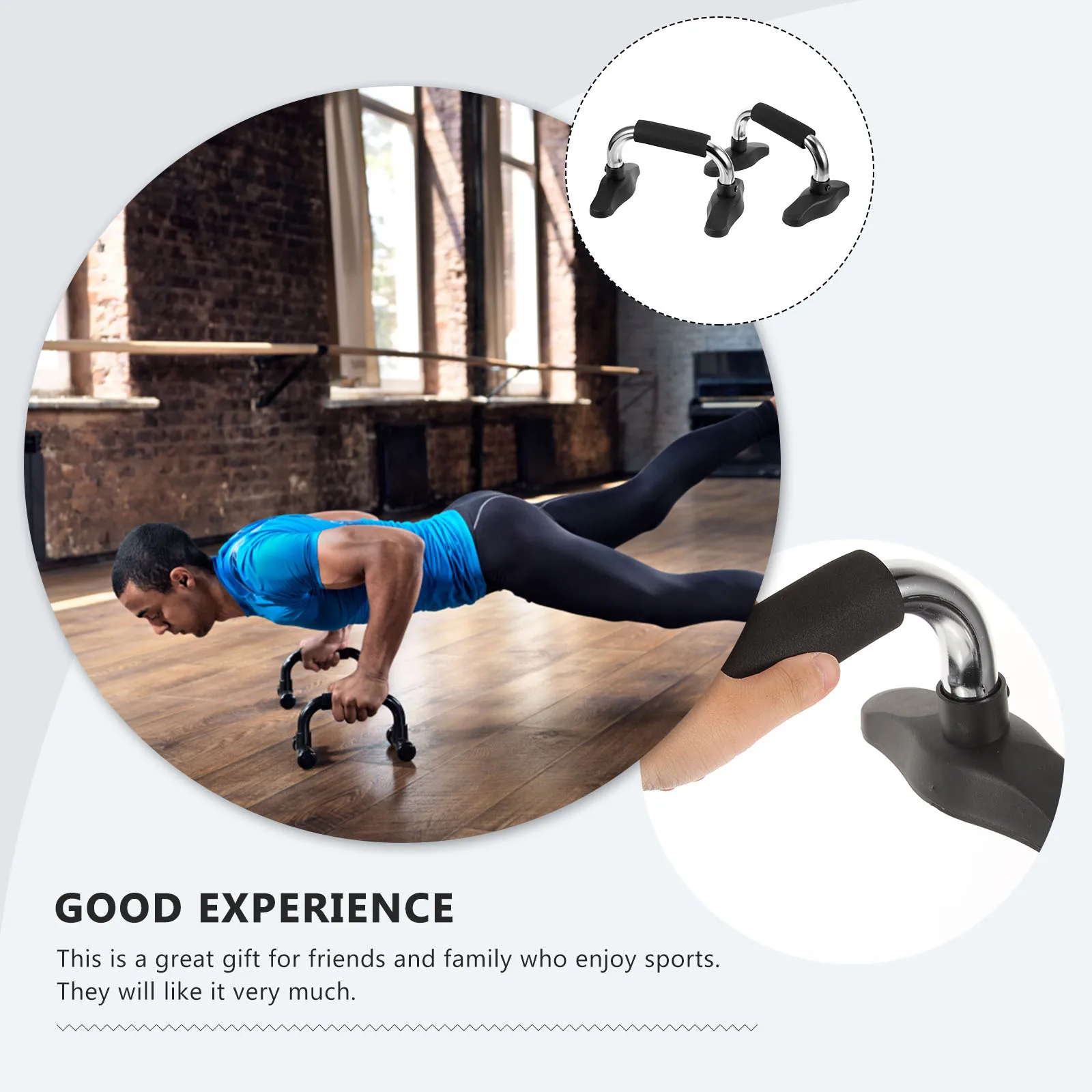 1pcs 1 Set Handles Durable Metal Design Abdominal Trainer Compact Home Gym Equipment Arm Support Fitness Tool
1pcs 1 Set Handles Durable Metal Design Abdominal Trainer Compact Home Gym Equipment Arm Support Fitness Tool