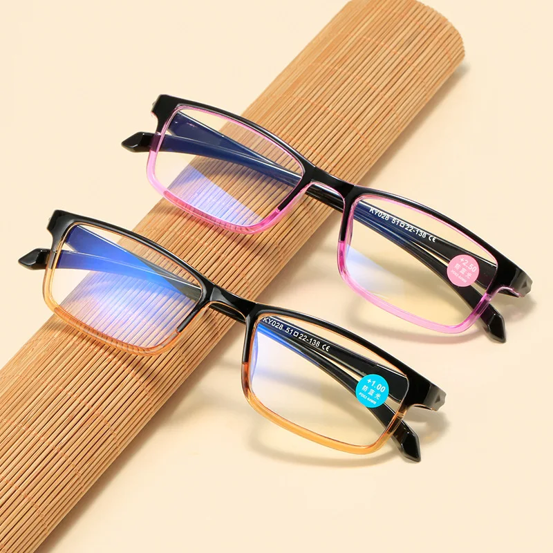 Trendy Classic Presbyopia Eyeglasses Unisex Vintage Square Reading Glasses Transparent Men Women Far Sight Prescription Eyewear
Trendy Classic Presbyopia Eyeglasses Unisex Vintage Square Reading Glasses Transparent Men Women Far Sight Prescription Eyewear