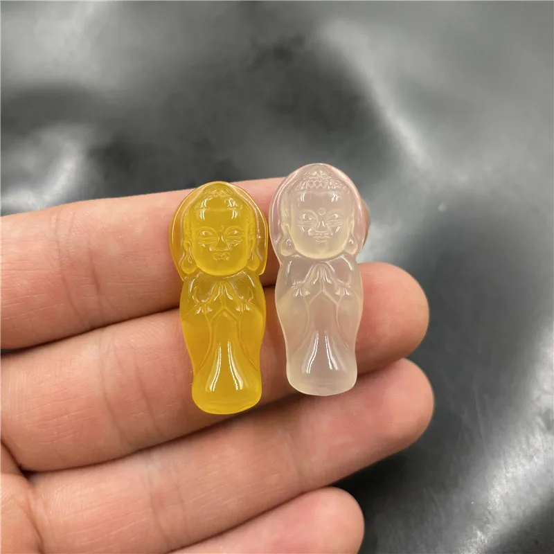Cheap Jade Ice White Chalcedony Agate Baby Buddha Pendant Yellow Jade Station Buddha Pendant Jade pendant
Cheap Jade Ice White Chalcedony Agate Baby Buddha Pendant Yellow Jade Station Buddha Pendant Jade pendant