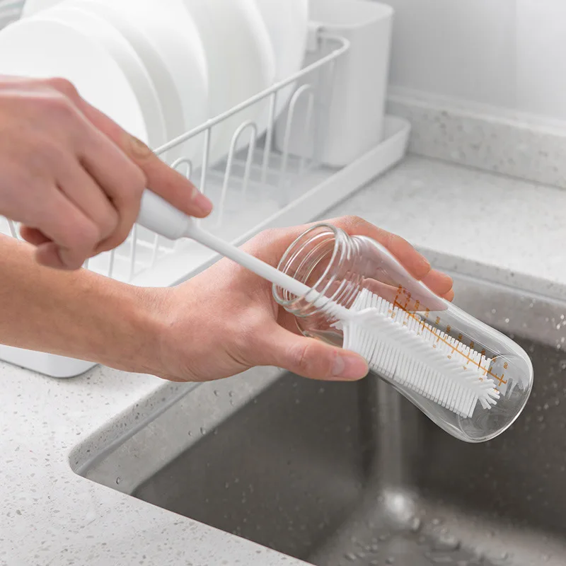Kitchen silicone cup brush cleaning brush brush cup artifact wash milk bottle brush cup long handle to sewage cup tea cup brush
Kitchen silicone cup brush cleaning brush brush cup artifact wash milk bottle brush cup long handle to sewage cup tea cup brush
