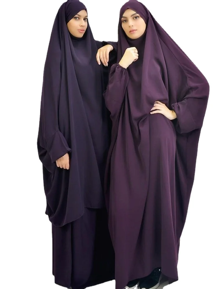 10 Colors Hooded Muslim Women Hijab Dress Prayer Garment dress Abaya Long Khimar Full Cover Ramadan Gown Islamic Clothes
10 Colors Hooded Muslim Women Hijab Dress Prayer Garment dress Abaya Long Khimar Full Cover Ramadan Gown Islamic Clothes