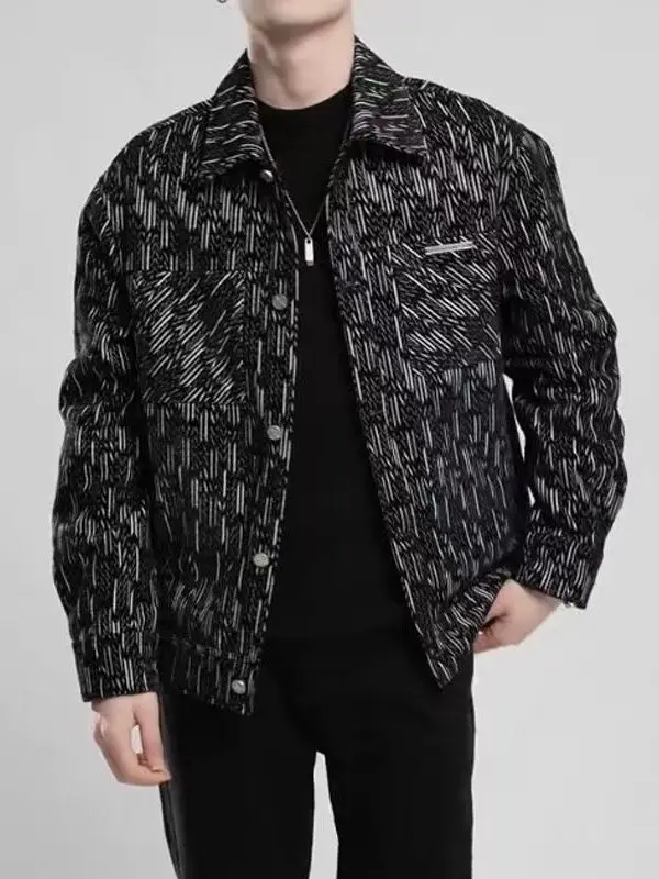 Spring 2026 Faion ort Casual Men's Jaet Haome Plaid Design High Street Sle Commute Wear Stand Fit Long Sve
Spring 2026 Faion ort Casual Men's Jaet Haome Plaid Design High Street Sle Commute Wear Stand Fit Long Sve