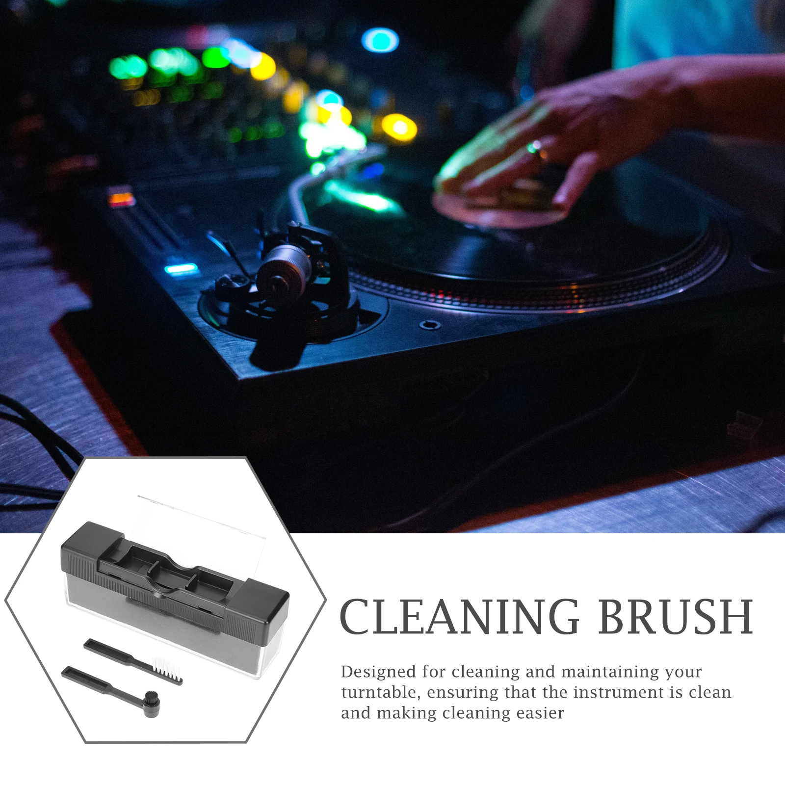 Record Cleaning Brush Stylus Vinyl Cleaner for Anti Static Records Kit Album Player
Record Cleaning Brush Stylus Vinyl Cleaner for Anti Static Records Kit Album Player