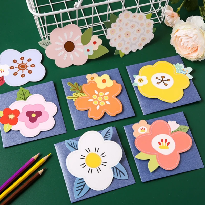12Pcs Cute 3D Floral Greeting Card Ins Style Birthday Gift with a Personal Message for School Students to Give Their Teacher
12Pcs Cute 3D Floral Greeting Card Ins Style Birthday Gift with a Personal Message for School Students to Give Their Teacher