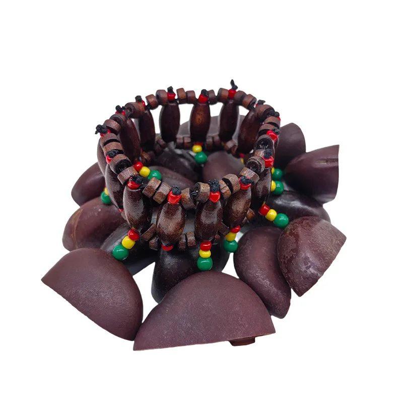 Natural Hand Bell Nut Shell Bracelet Adults Hand Bells Sound Healing Meditation Djembe Accompany Musical Instruments Percussion
Natural Hand Bell Nut Shell Bracelet Adults Hand Bells Sound Healing Meditation Djembe Accompany Musical Instruments Percussion