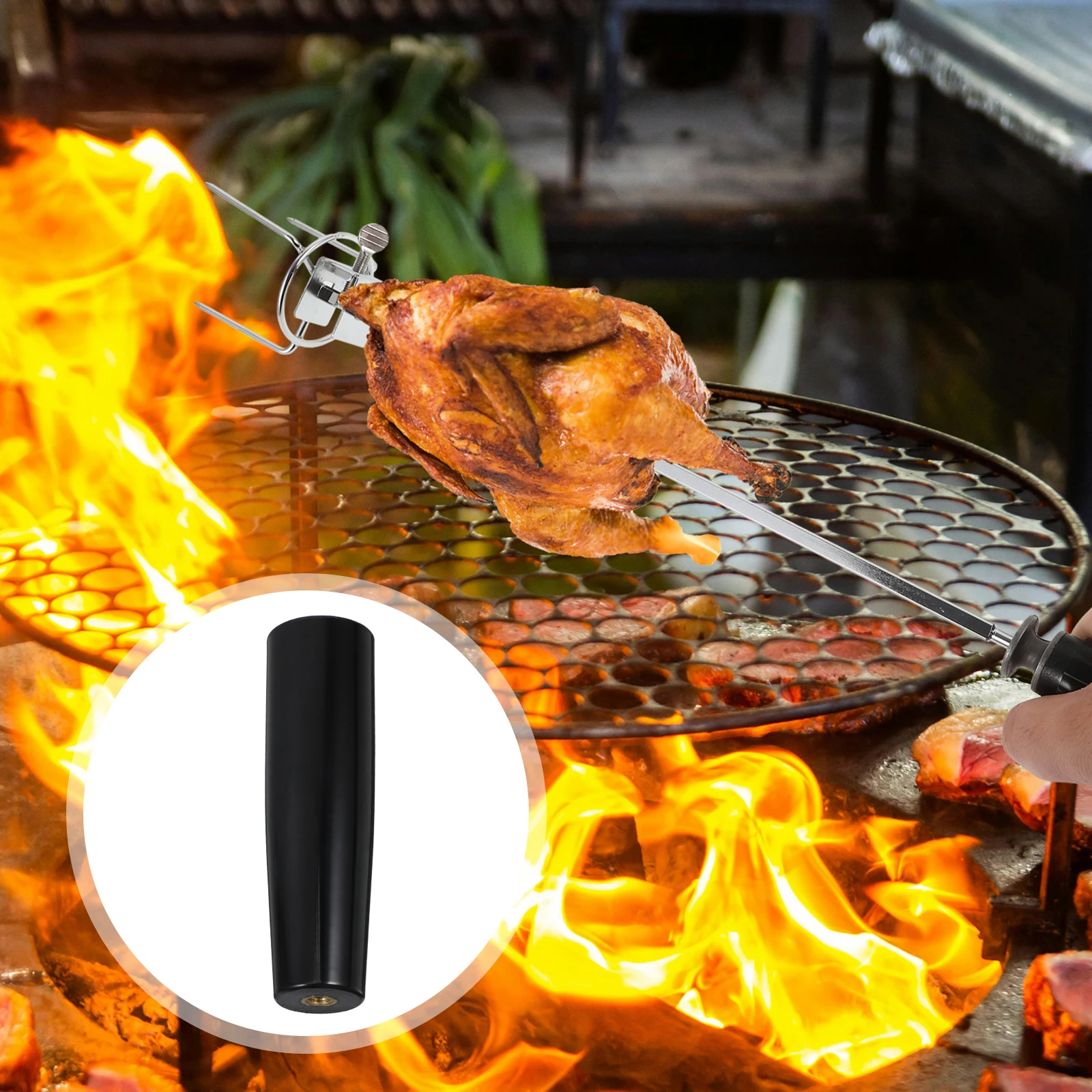 1pc BBQ Handle Comfort Grip Revolving Hand Grip Revolving Swivel Clamping Screw Knobs Knob Fork Clamping Screw Knob Machine
1pc BBQ Handle Comfort Grip Revolving Hand Grip Revolving Swivel Clamping Screw Knobs Knob Fork Clamping Screw Knob Machine